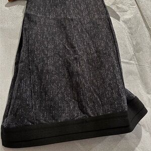 Style & Co Black Leggings with Textured Fabric